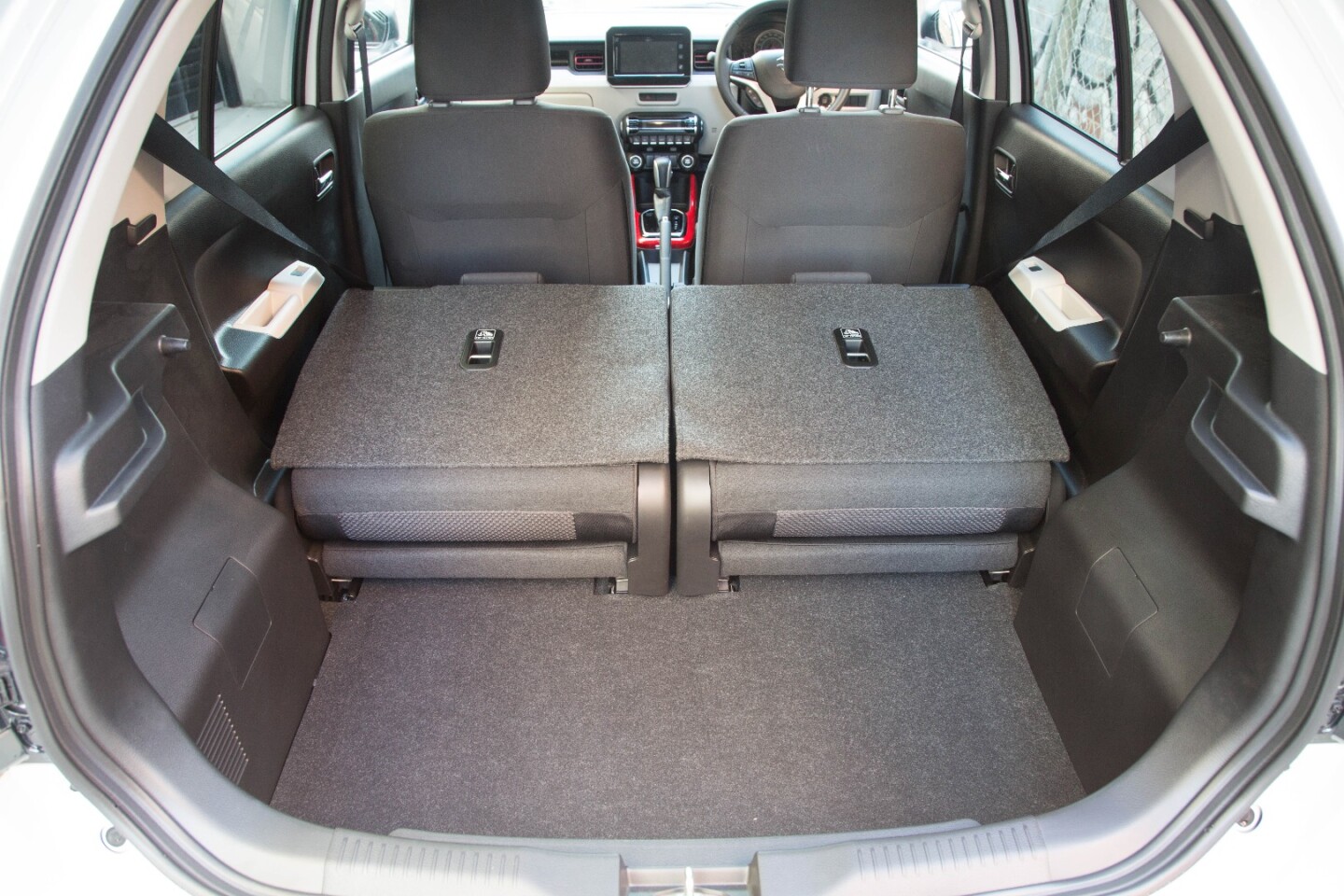 Oddly, there is only space for four in the top-spec Ignis