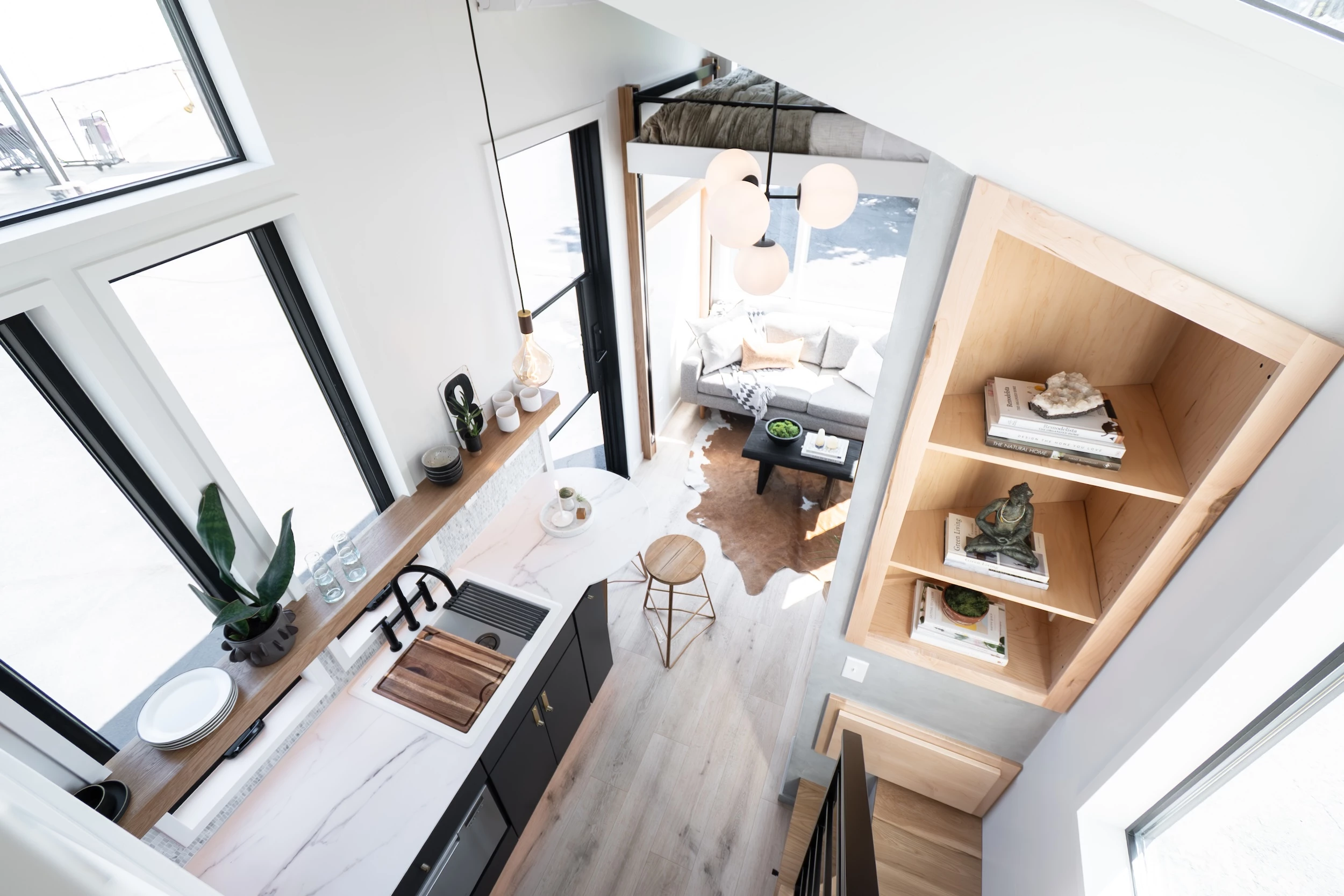The Terra Urban's interior features a modern decor