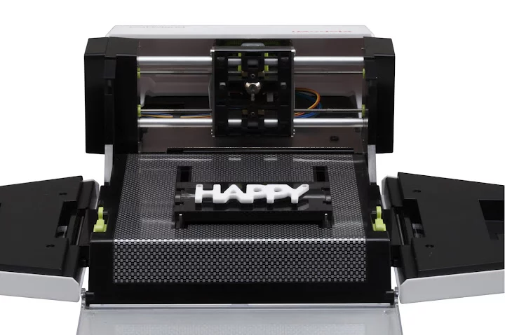 Rather than slowly building a model by layering the material, the iModela iM-01 3D Modeling Machine carves its creations down from a larger block of material