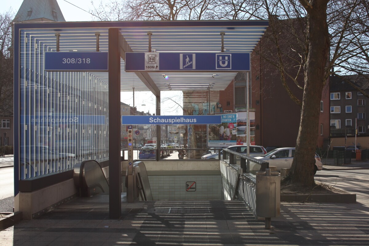 Urban Waterfalls Protect Metro Access Resist Truck Collisions A very simple showcase of bochum metro stations and connection. urban waterfalls protect metro access