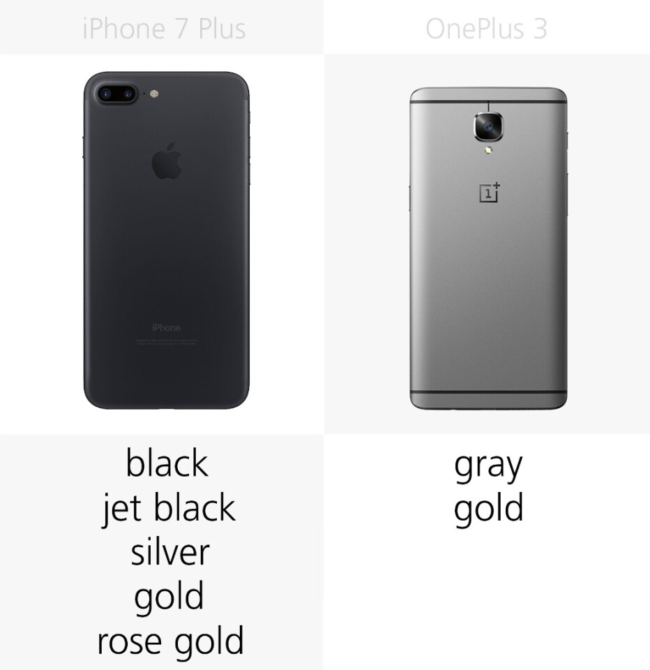 Color options