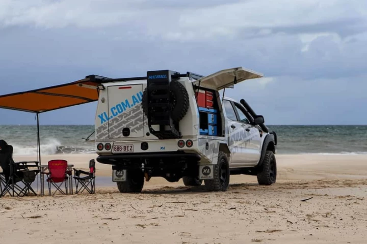 XL urges buyers to beat the weekend traffic by more quickly unloading work tools and loading up camping and recreation gear