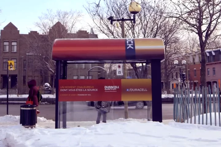 The heated bus shelter in Montreal that encourages commuters to reach out to each other