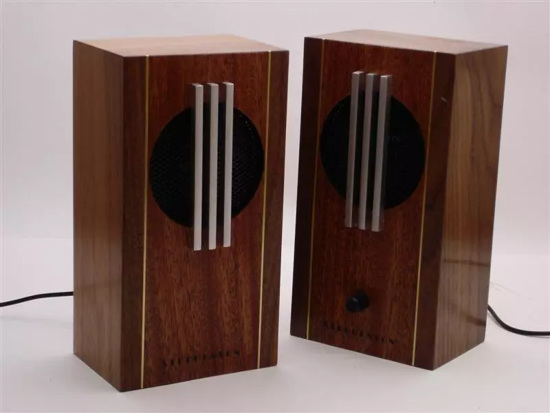 The Art Deco Computer Speakers