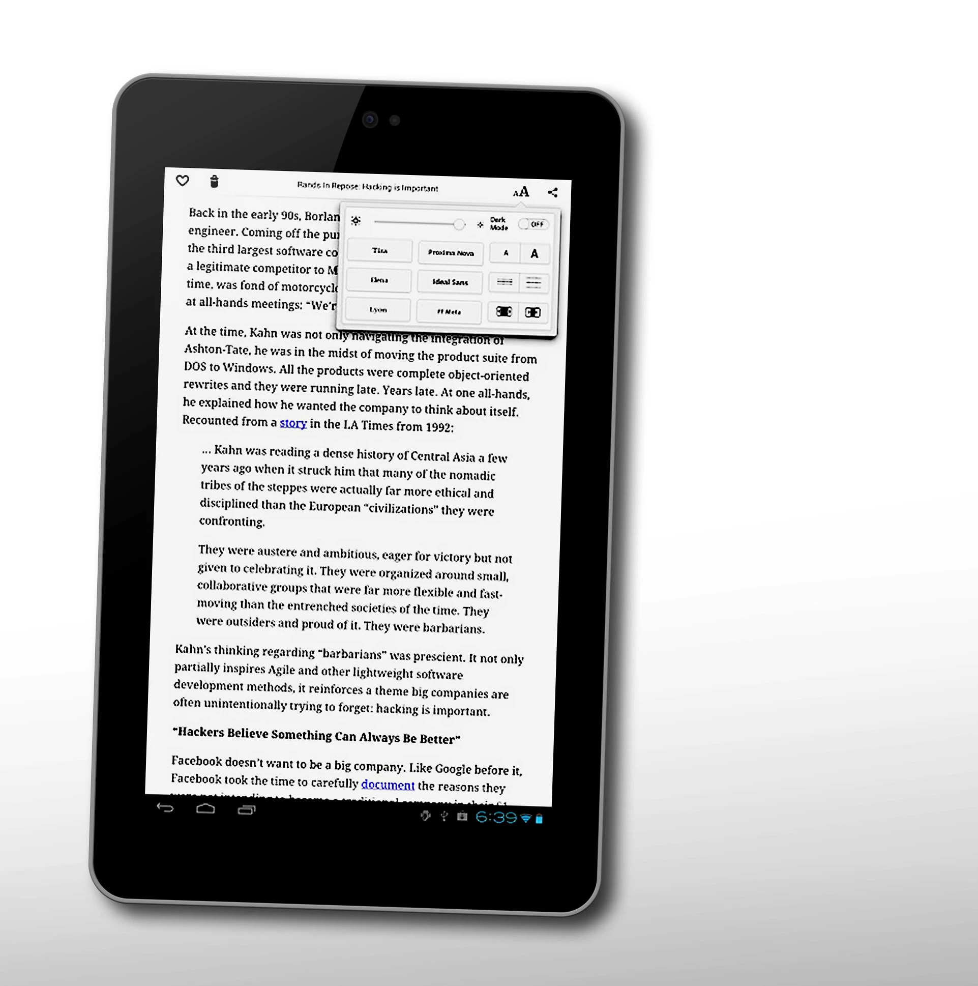 Instapaper, Pocket, and Readability all give you clutter-free views of news articles
