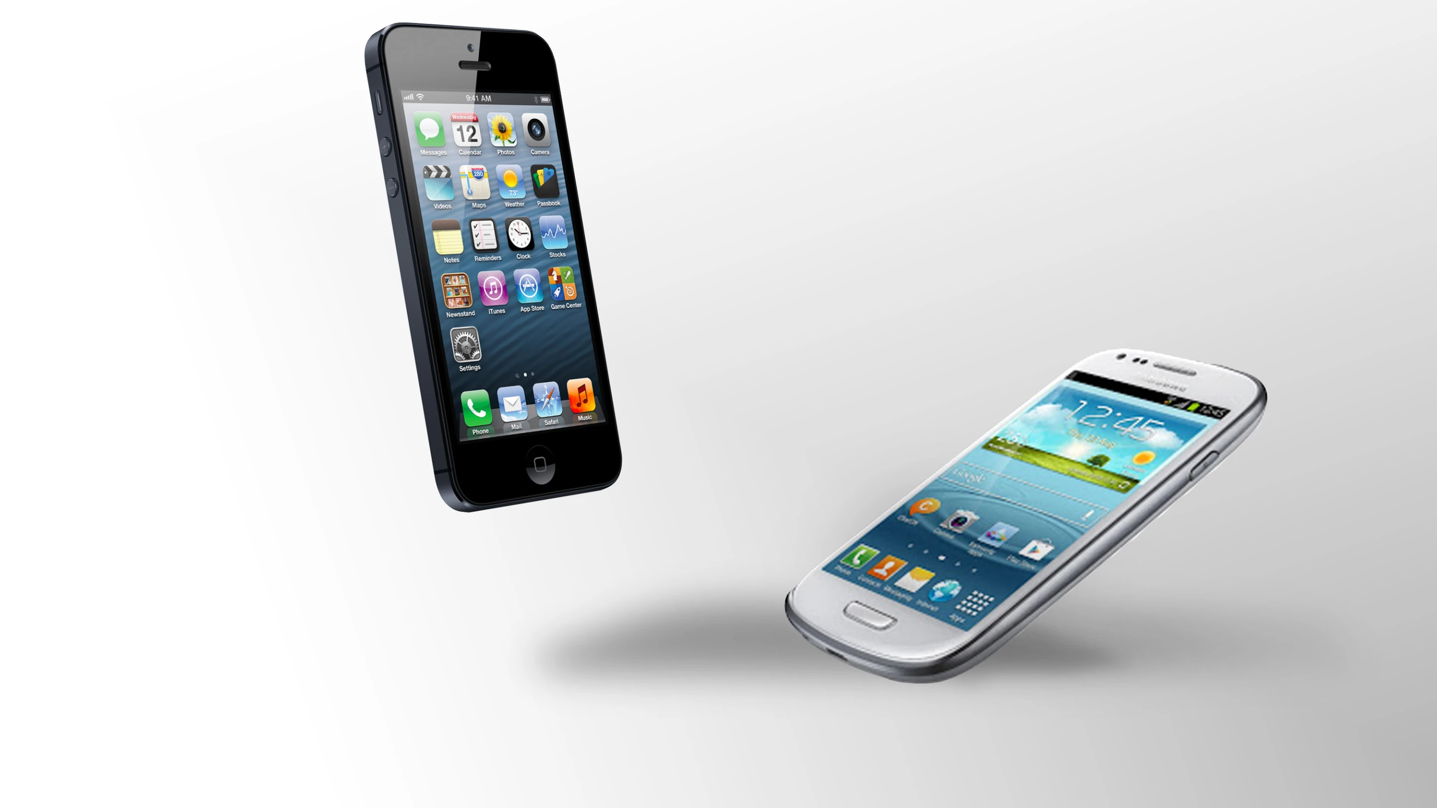 It's no contest, but the iPhone 5 can help put the Galaxy S3 Mini in perspective