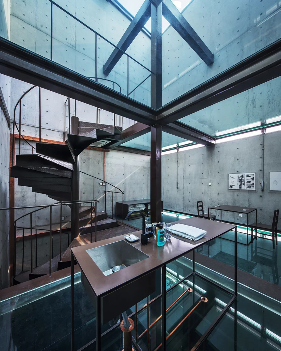 The four-story Vertical Glass House, by architectural firm Atelier FCJZ (Photo: Atelier FCJZ)