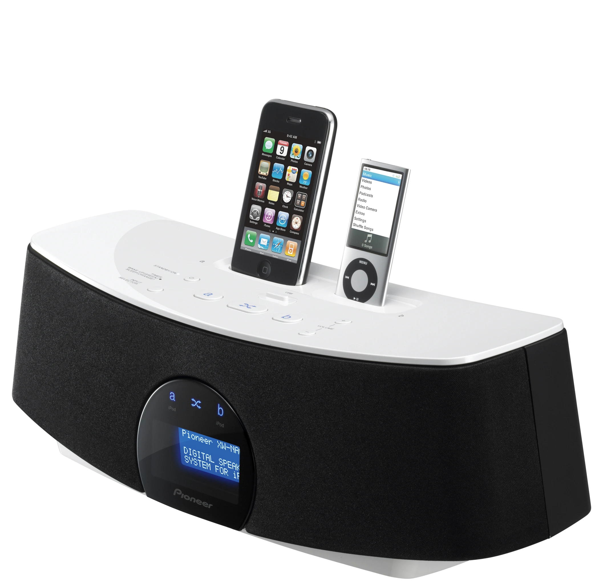 Part of the Duo system from Pioneer, the XW-NAC3-K offers access to internet radio stations and a home network via DNLA 1.5