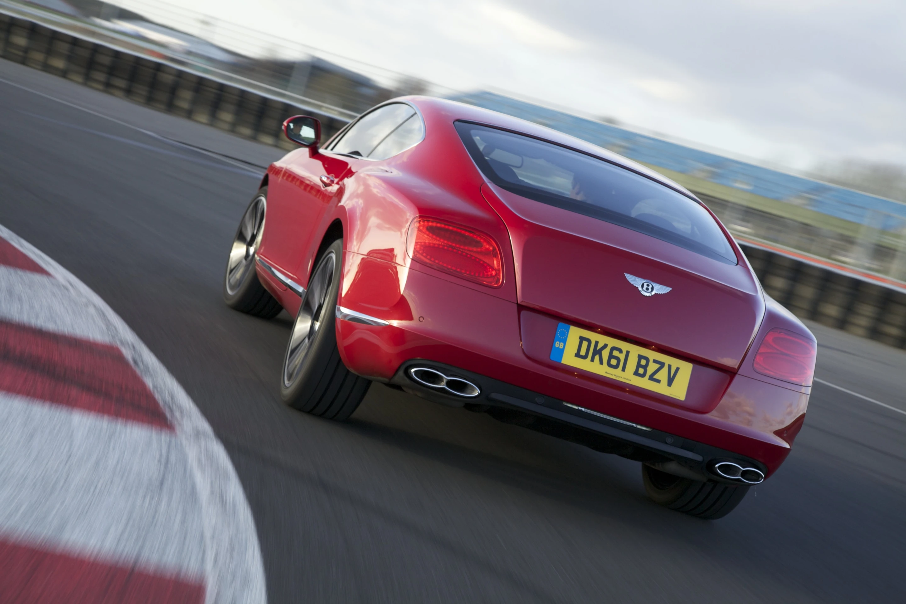 The Bentley V-8 will be available this spring