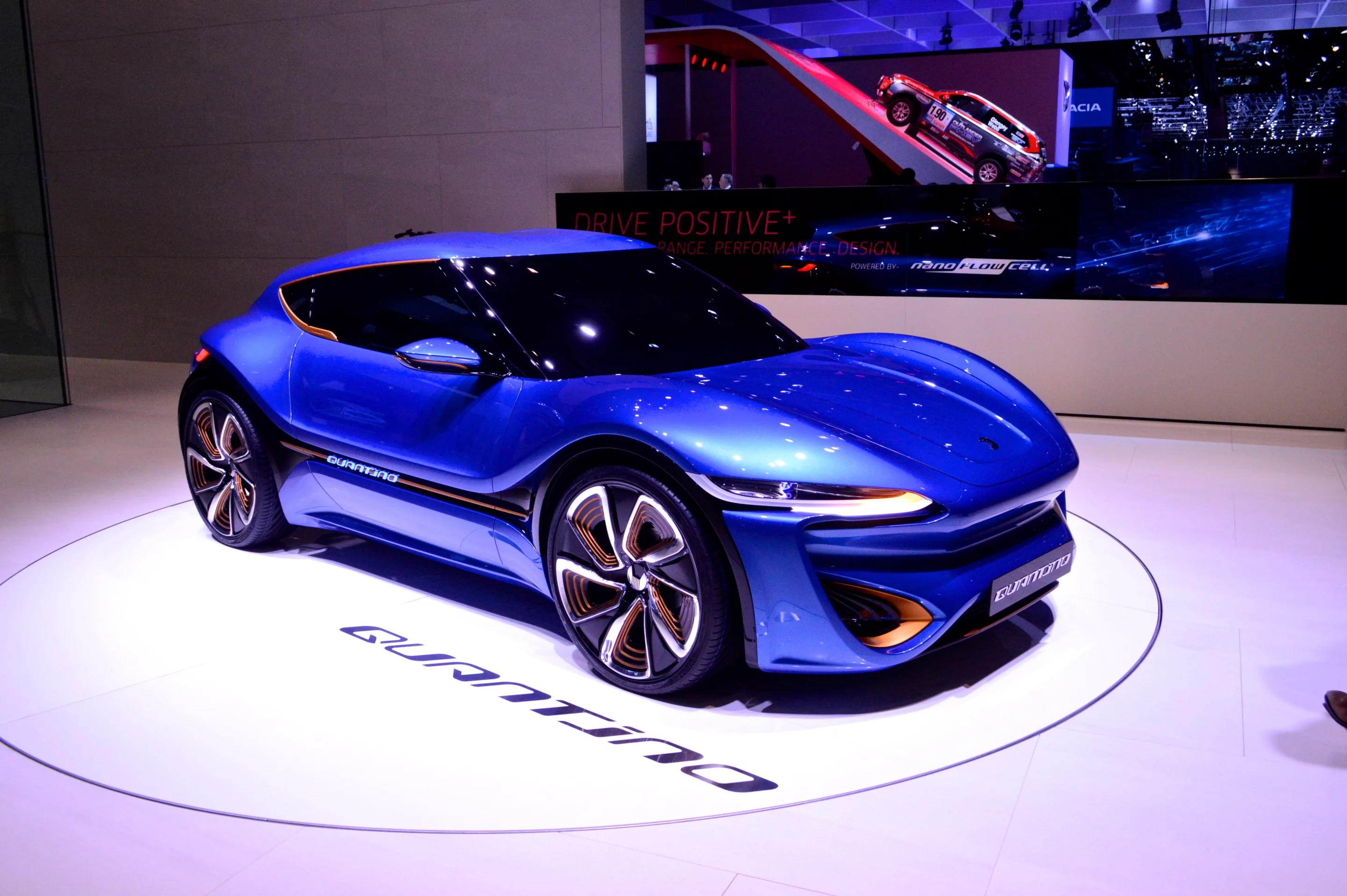 The Quantino shows how Nanoflowcell imagines an everyday flow cell vehicle (Photo: C.C. Weiss/Gizmag.com)