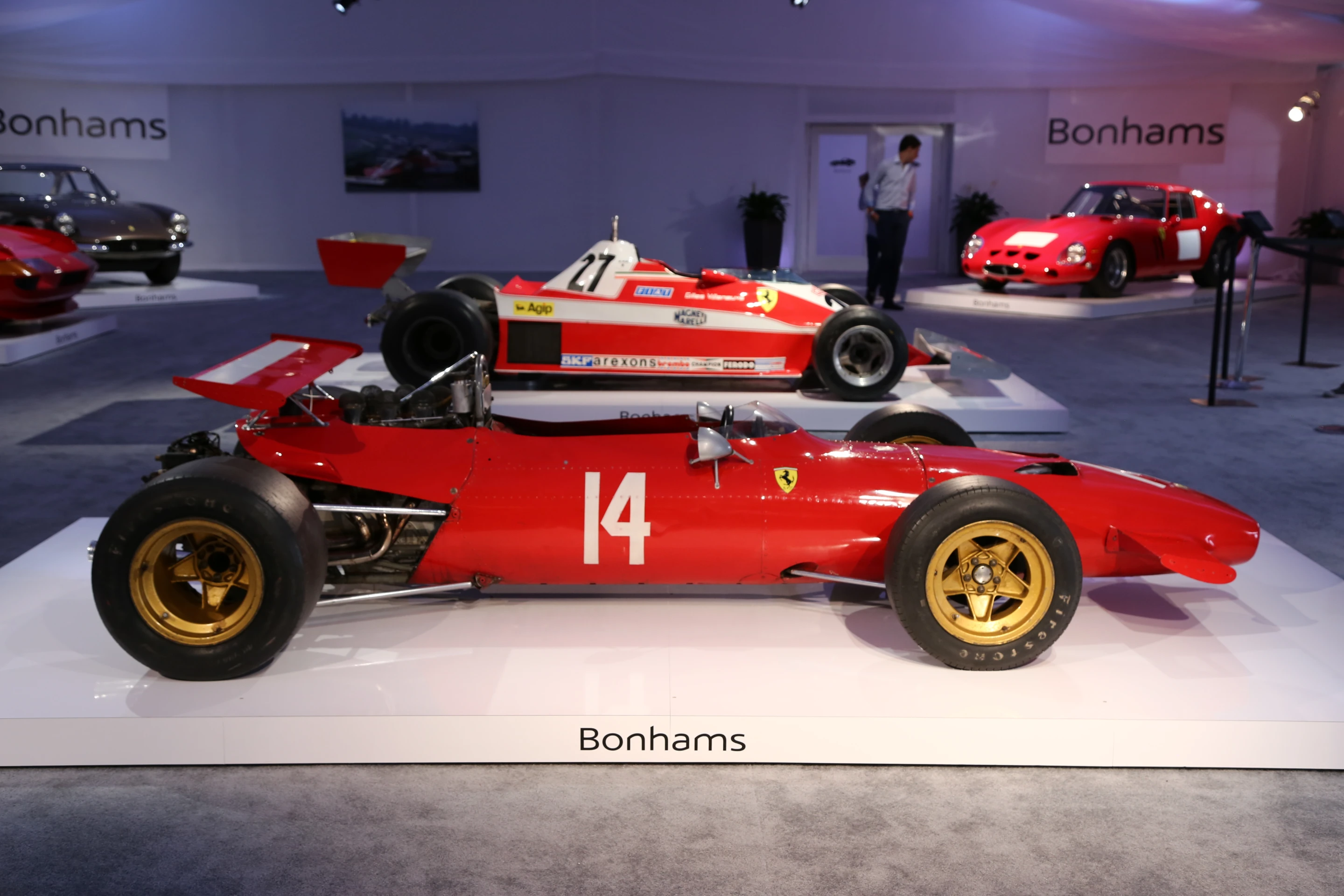 The 1968-69 Ferrari Dino 166/246T Formula 2/TASMAN at Bonhams sold for US$1.2 million on the day (Photo: Angus MacKenzie/Gizmag.com)
