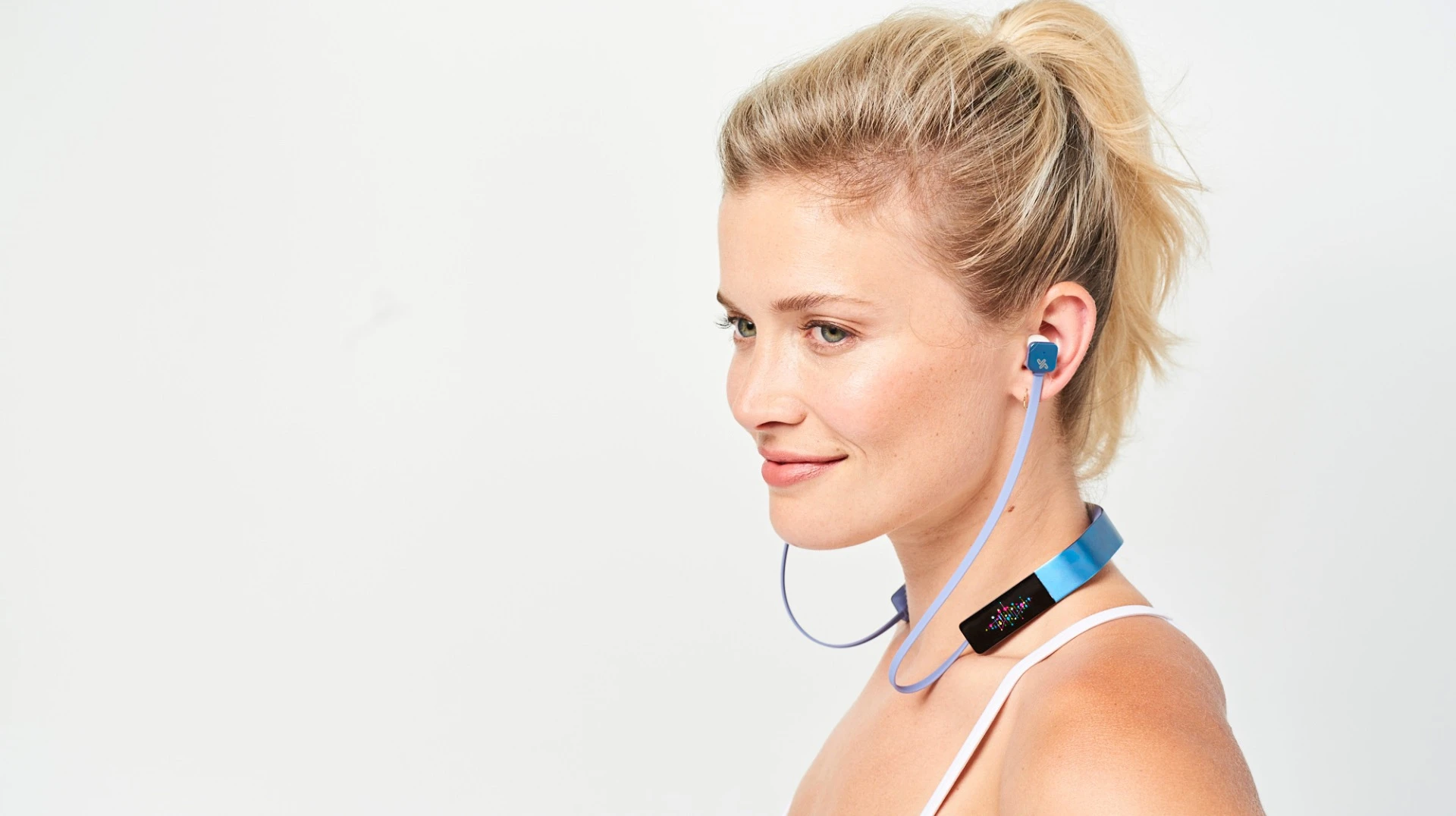 The headphones run for eight hours on a single battery charge