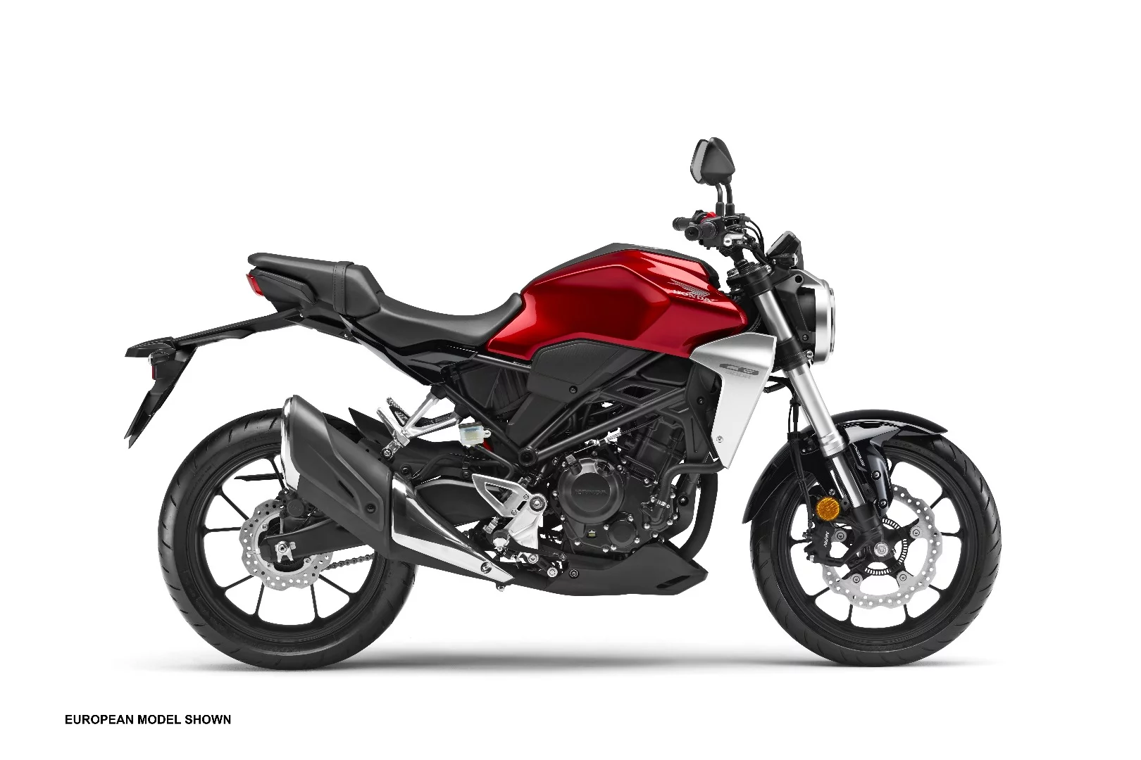Honda CB300R: inverted forks