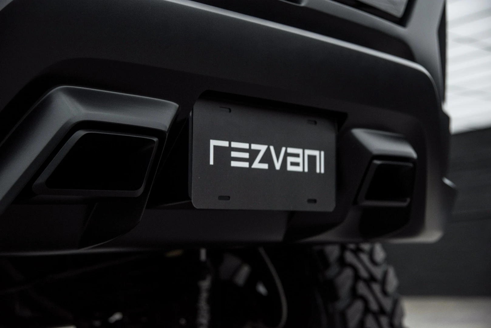 The Tank is a dramatic departure for California-based Rezvani, which was previously known for its series of "Beast" roadsters and coupes