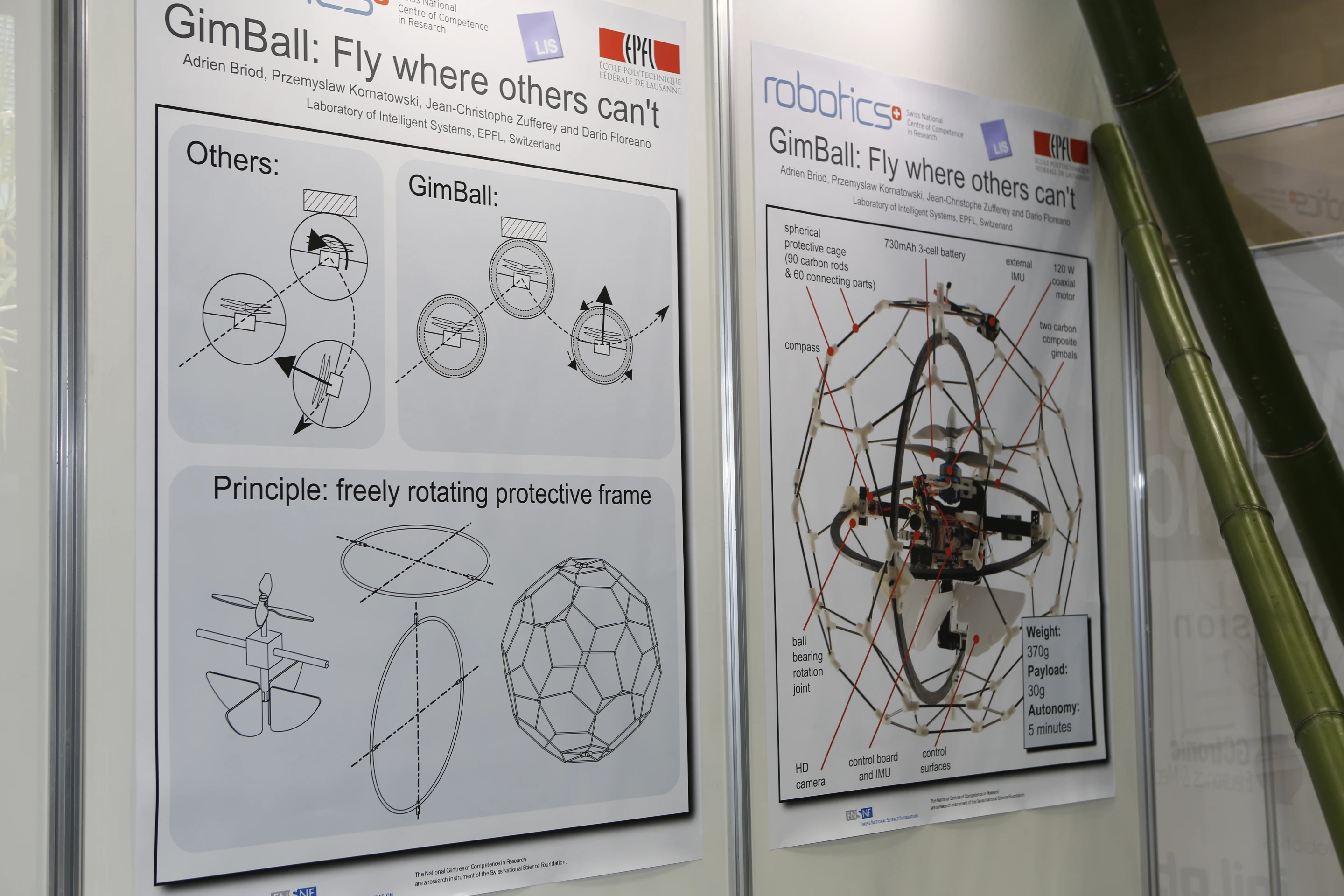 The Gimball stand at IREX