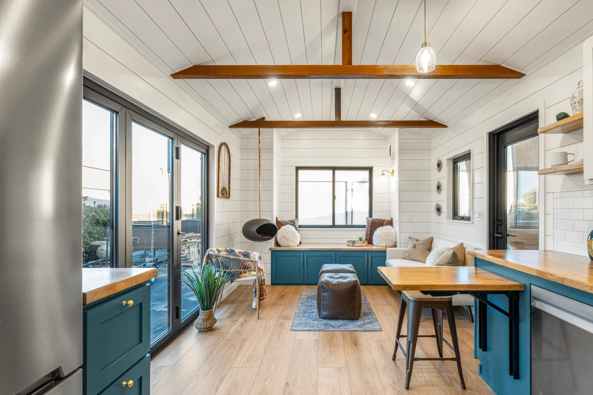 400-sq-ft tiny house offers downsizing without the usual compromises