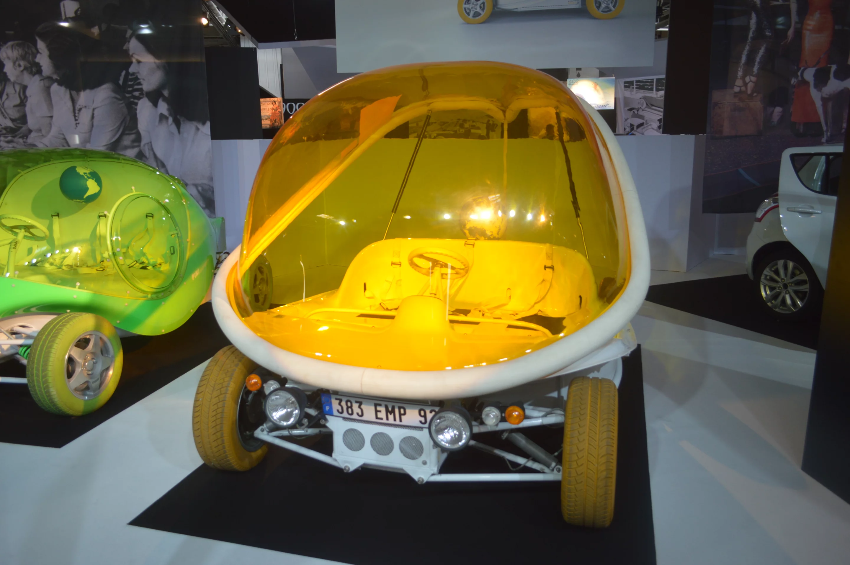 The electric bubble car concepts of Madame Coqueline Courrèges (Photo: C.C. Weiss/Gizmag)