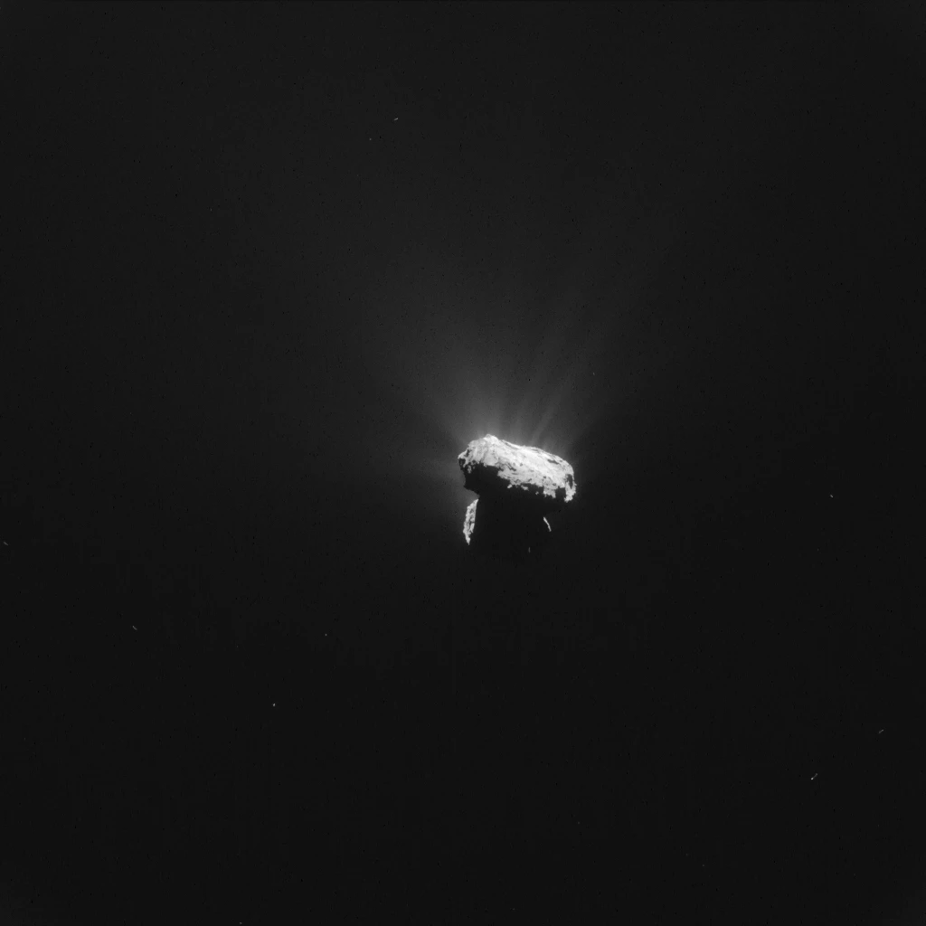 Comet 67P/Churyumov–Gerasimenko at perihelion