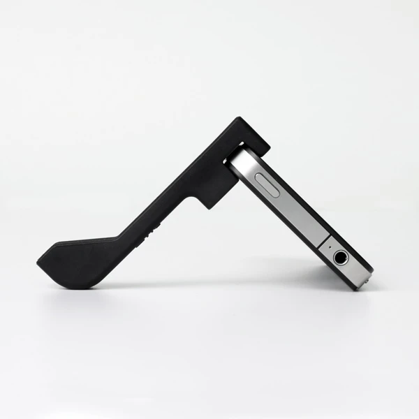The Glif offers a simple and easy mount for your iPhone, to be used to connect to a tripod or as a propping mount for various functions