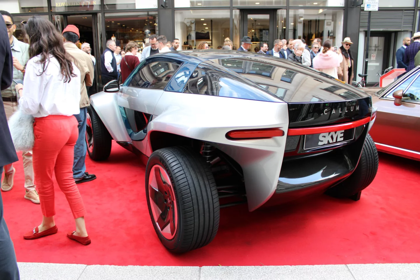 The Callum Skye will come standard with a 42 kWh battery giving it a claimed range of 170 miles (274 km).