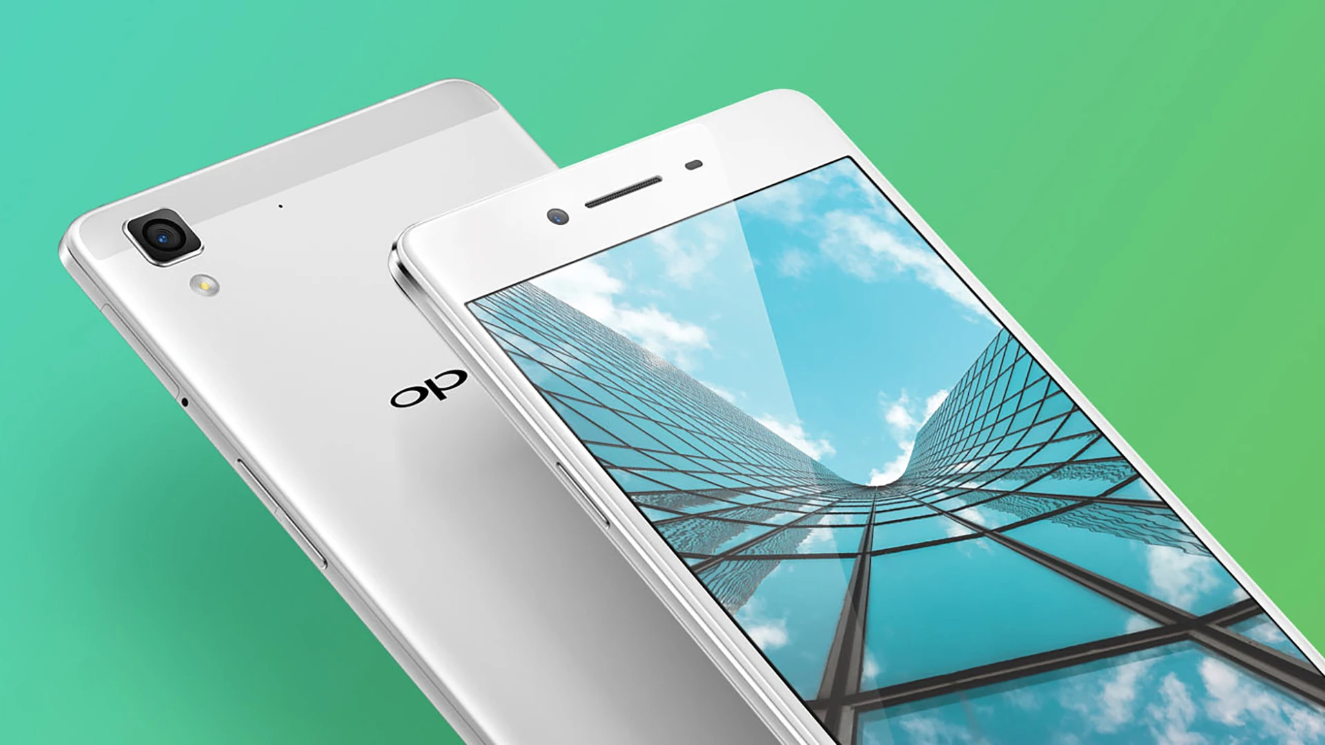 While the R7 Plus offers Android 5.1 Lollipop, the smaller R7 handset (pictured) makes do with the 4.4 KitKat iteration of the platform