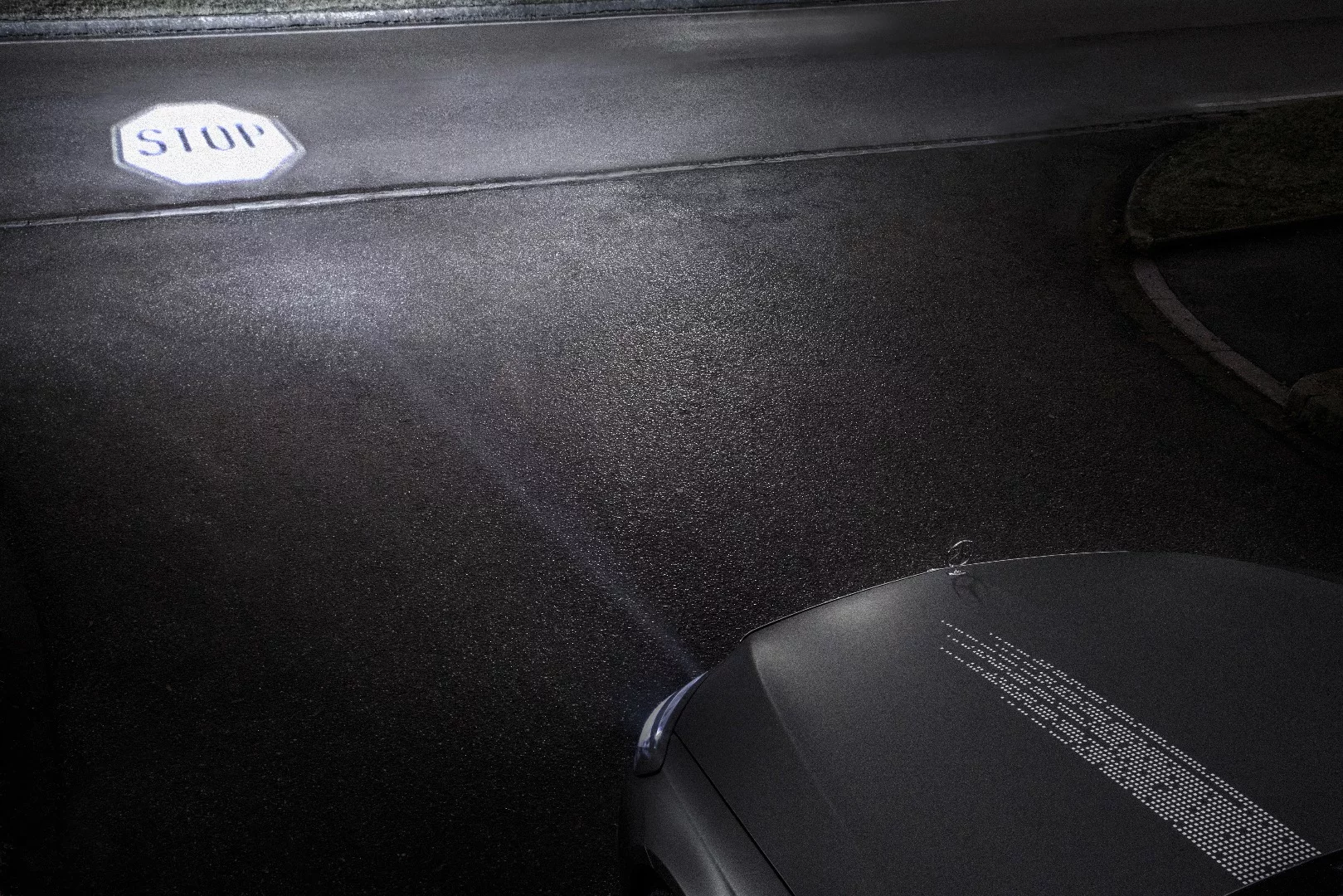 Mercedes reckons the technology will be on the road "in the near future"