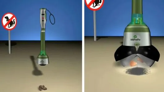 AshPoopie dog poop disposal system