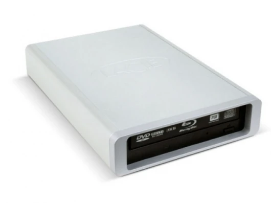 The LaCie d2 Blu-ray drive