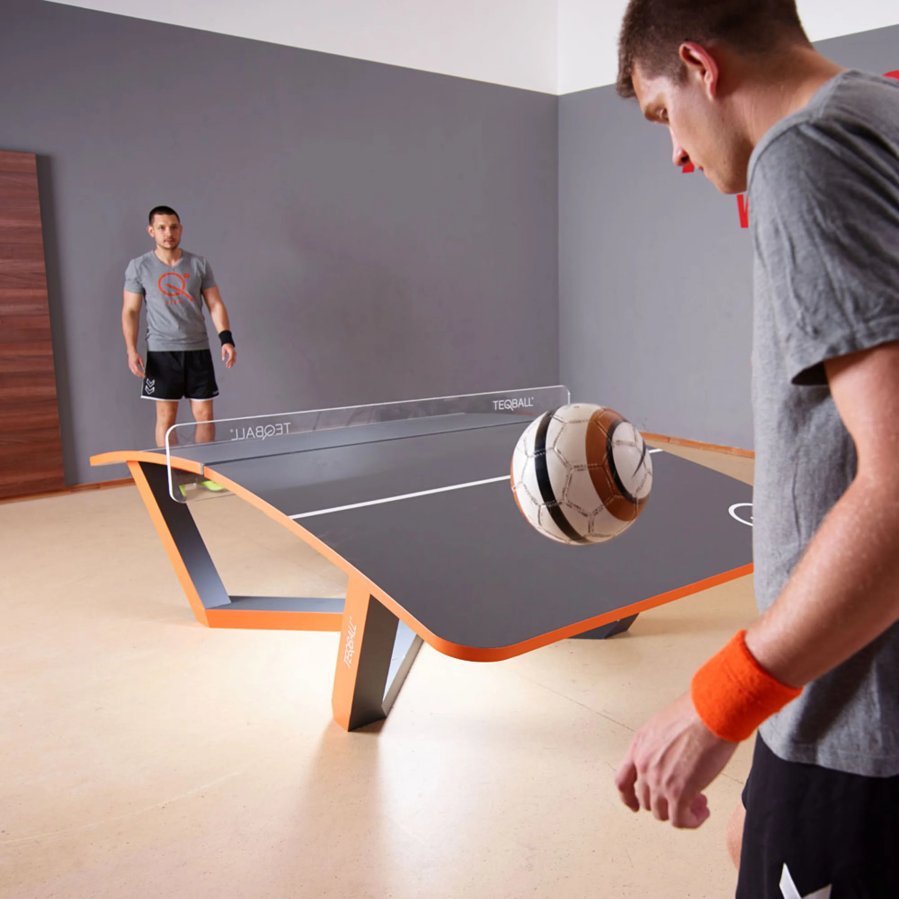 Football (the soccer kind) teams up with table tennis in Teqball