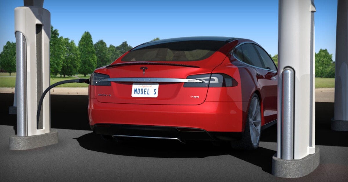 Tesla launches Supercharger network for Model S electric car