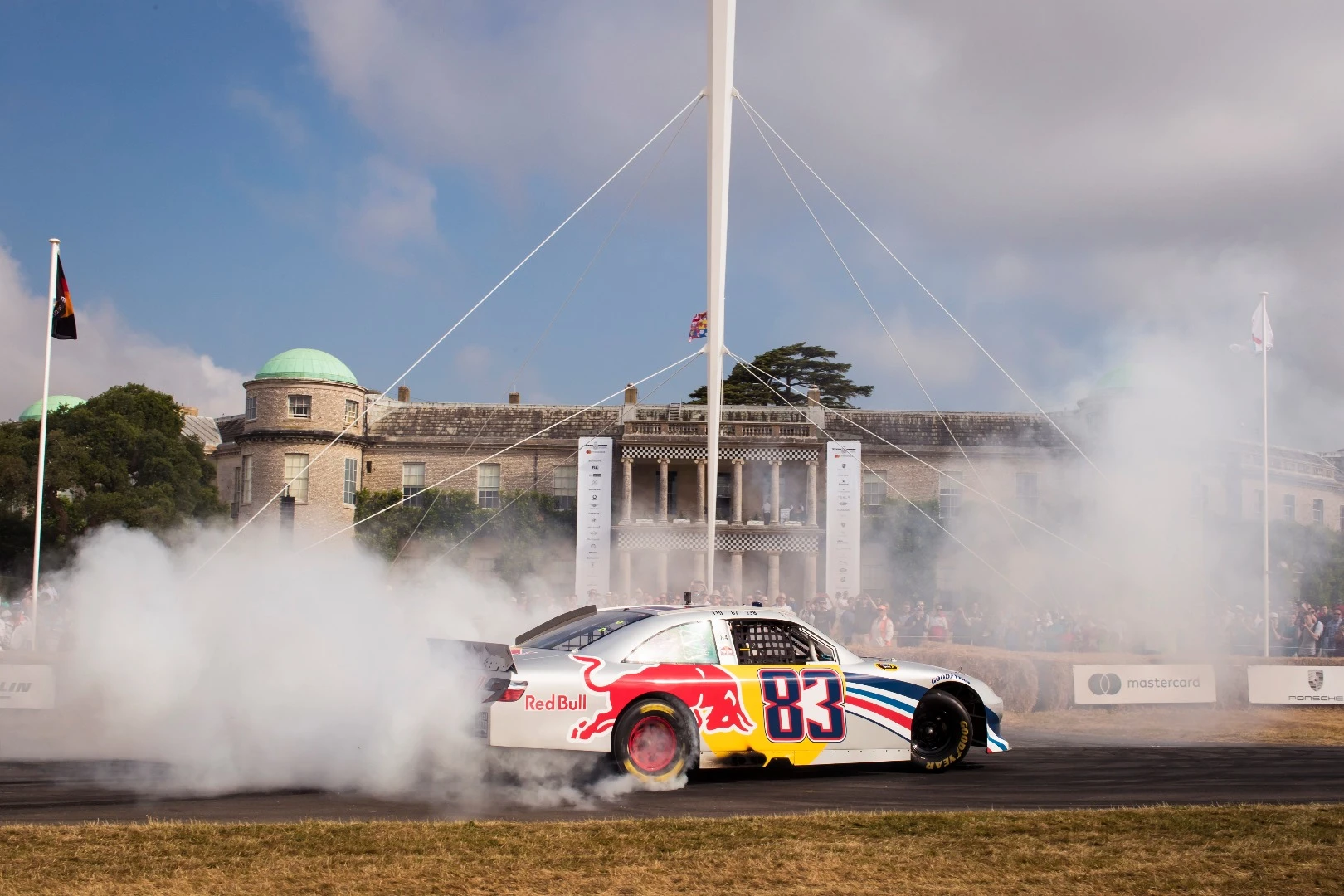 Two-time Indy 500 winner Johnny Rutherford lights up the 2018 Goodwood Festival of Speed