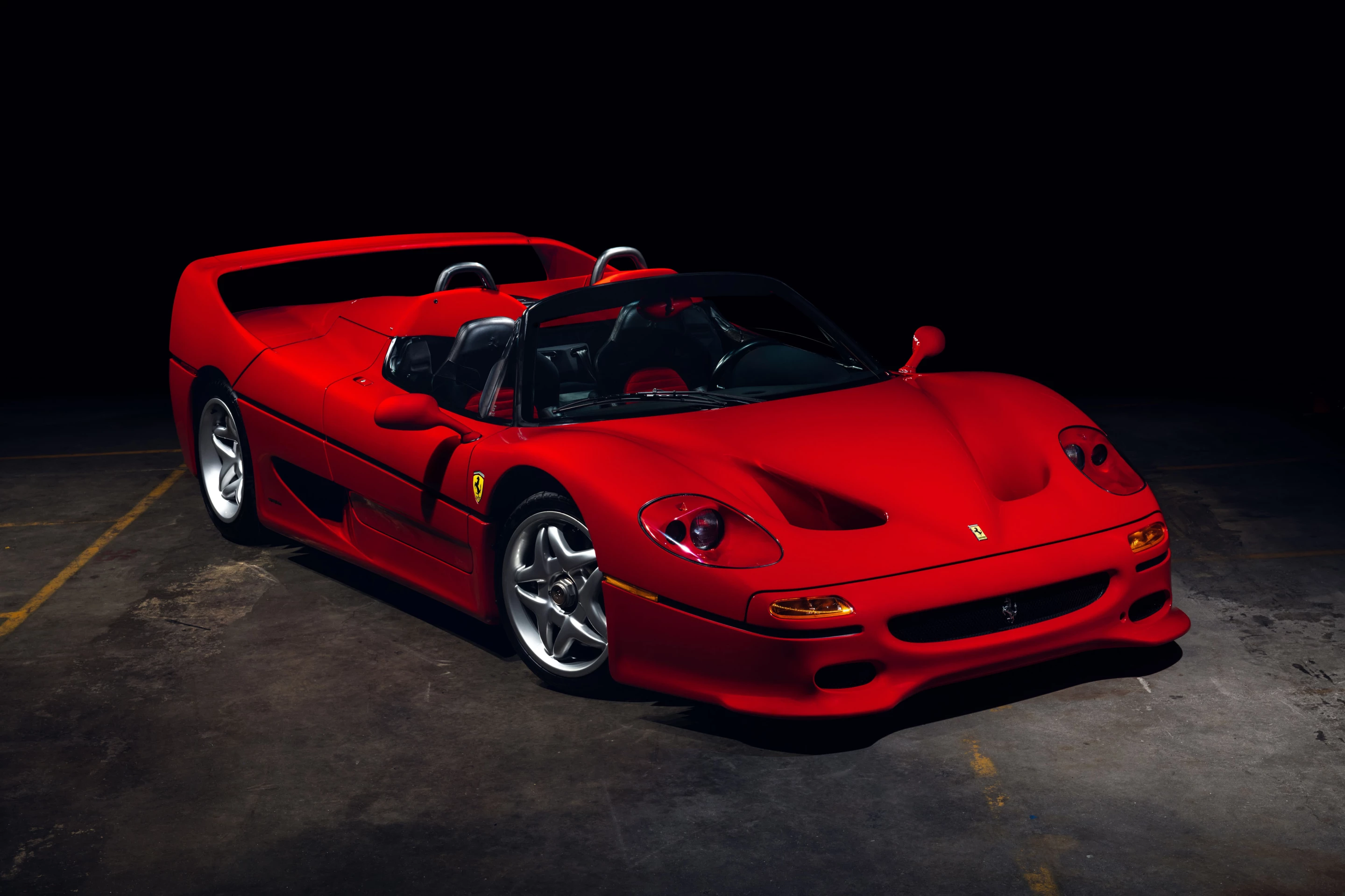 This 1995 Ferrari F50 sold for $3,965,000 at RM Sotheby's on 13 August 2021, setting a new record price for the model.