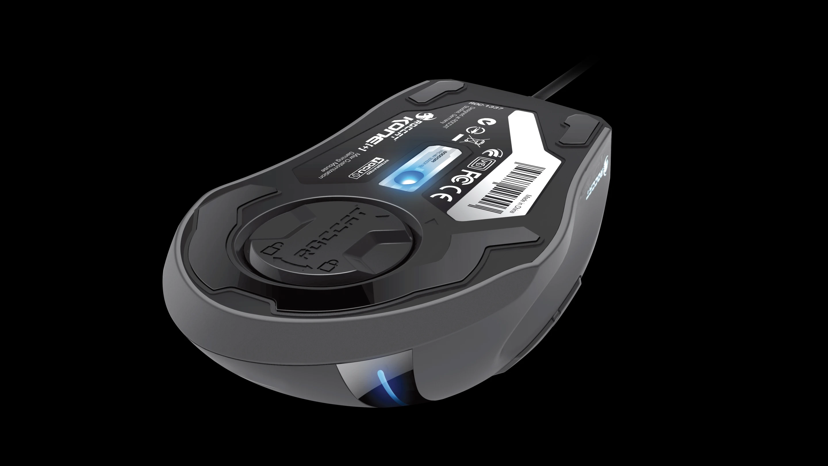 The mouse offers a highly precise 6000dpi Pro-Aim Laser Sensor R2 with a combination of 10.5 megapixel resolution (11750fps) and 1000Hz polling rate for precise movement tracking