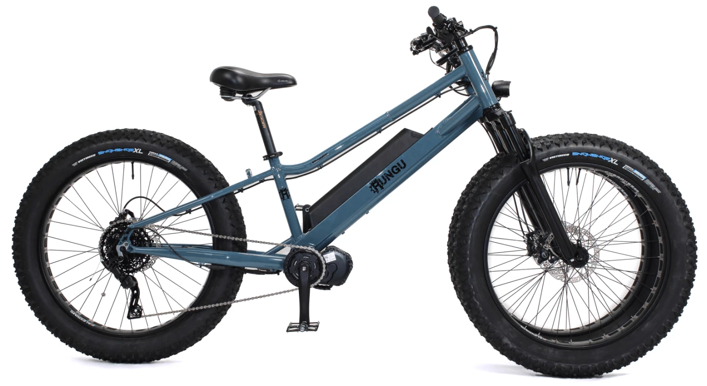 The Rungu Dualie Standard's battery is now integrated into its down tube