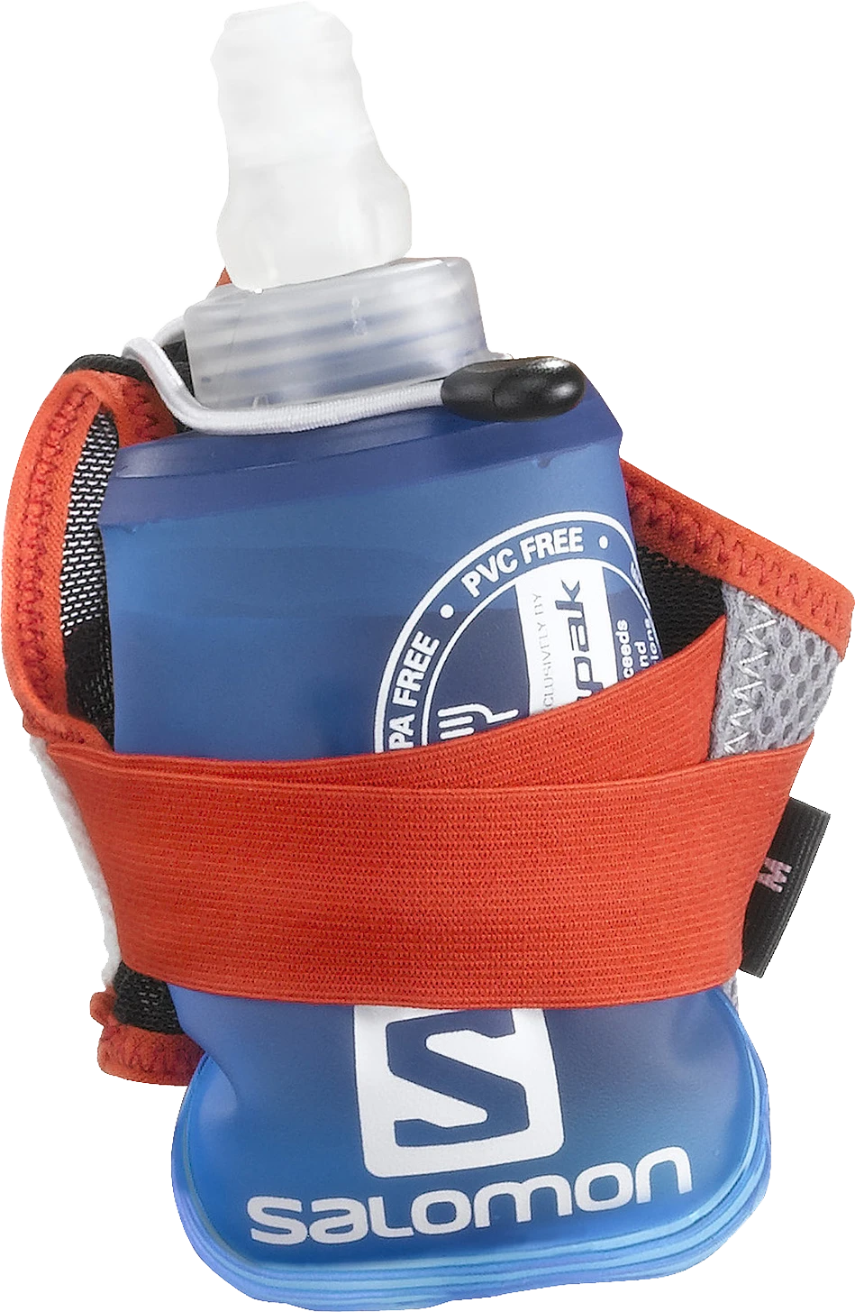 The Sense Hydro includes a terry cloth back for wiping sweat