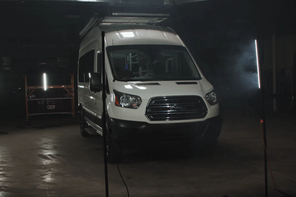 VanDoIt has converted the first new Ford Transit AWD camper van that we've seen