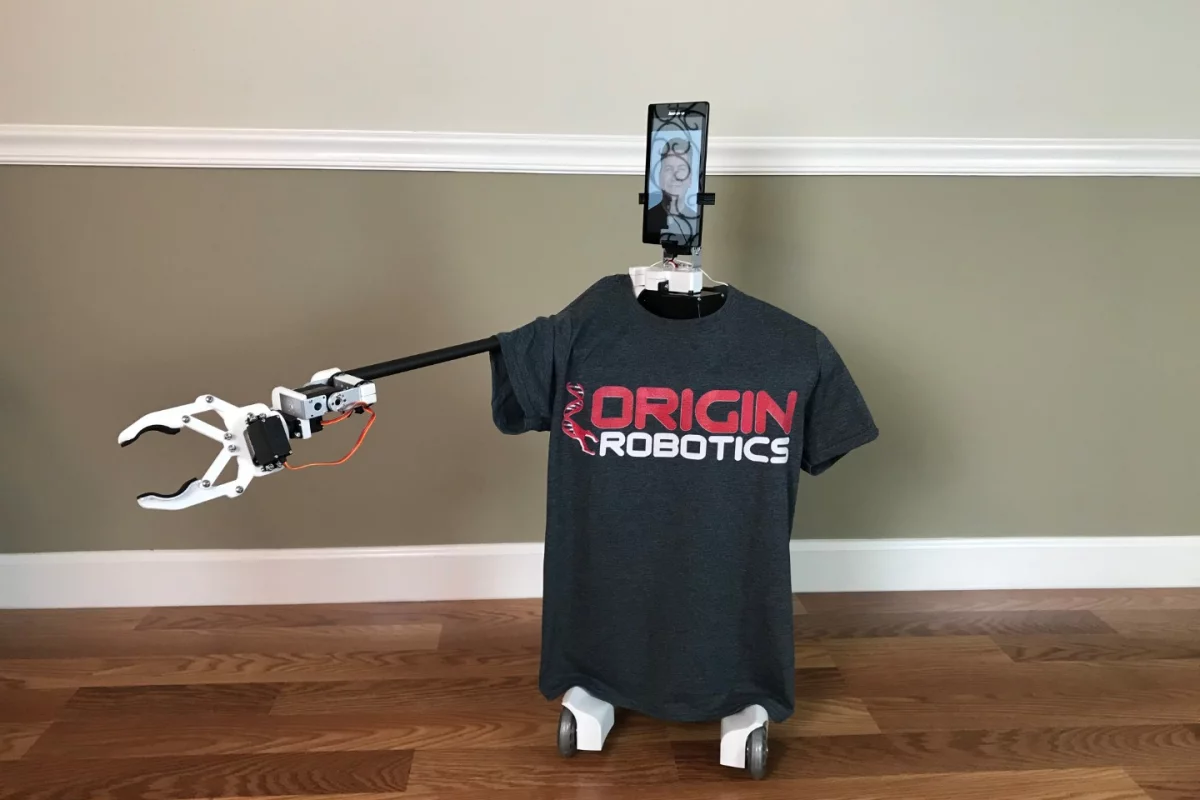 The Origibot2 is presently the subject of a crowdfunding program