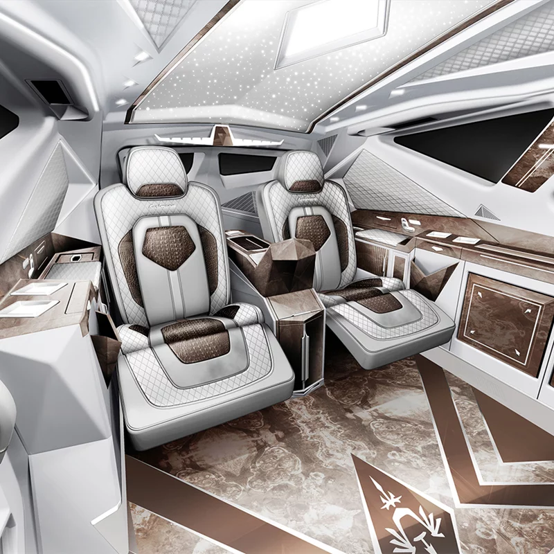 Karlmann King: luxury interior in whiter white