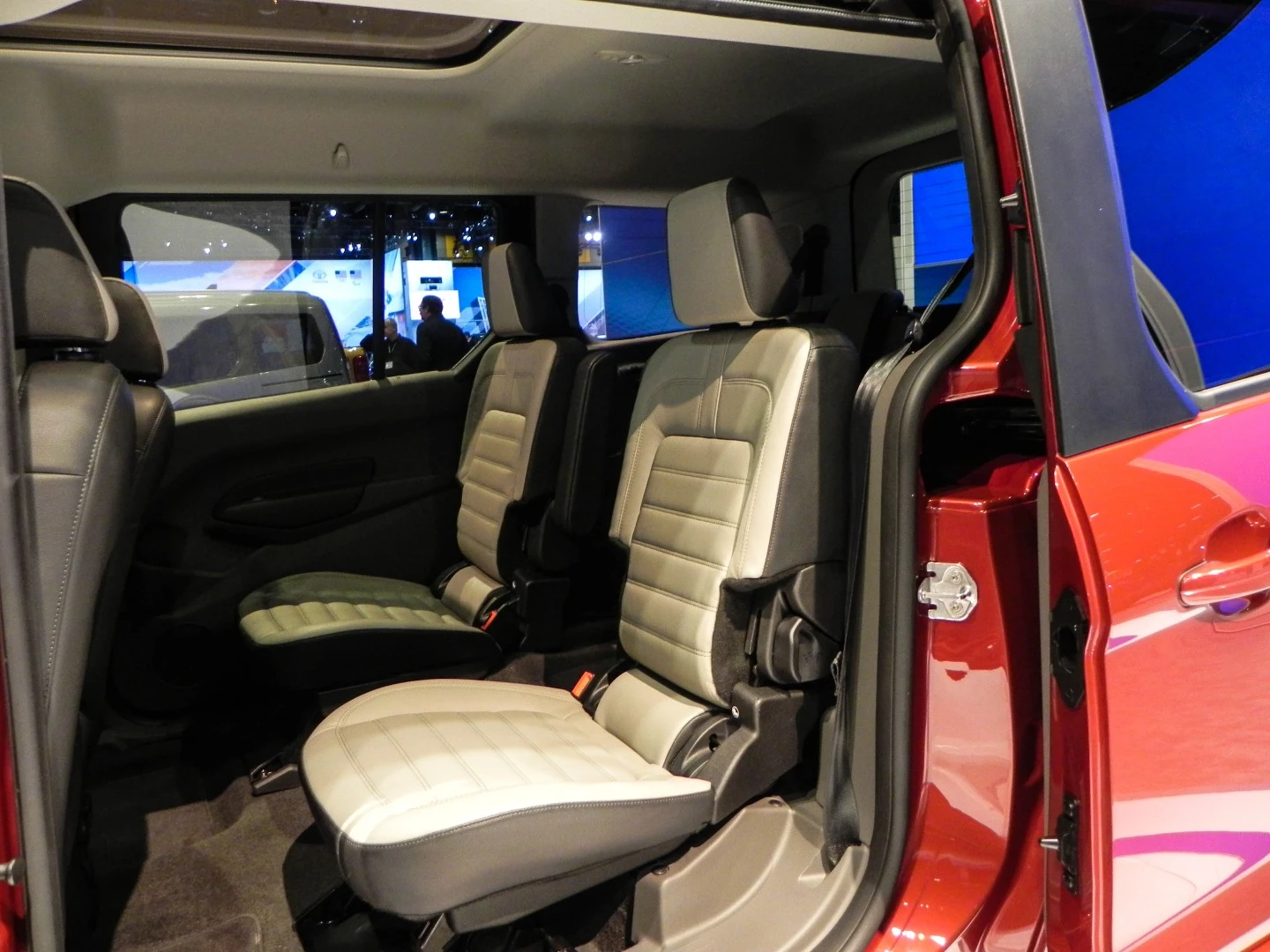 The Transit Connect Wagon's interior is far more comfortable and people-friendly than was the previous generation