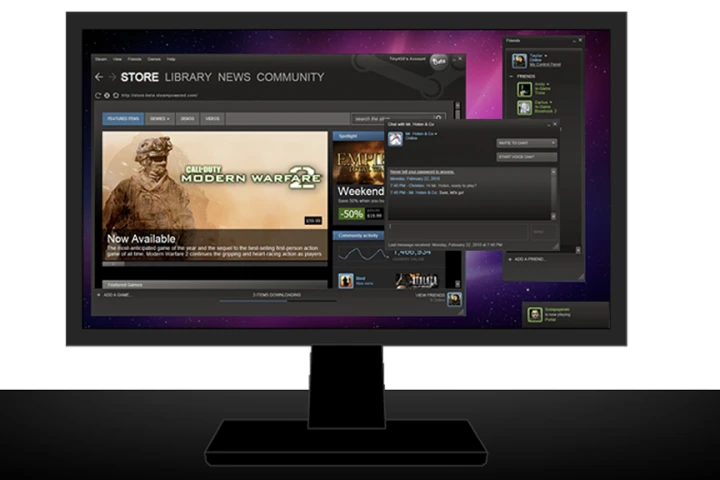 Digital distribution services like Steam are poised to overtake physical retail sales in the PC gaming market