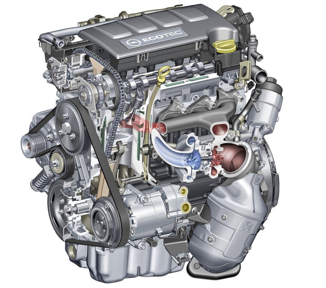 The 1.4-liter ECOTEC engine allows a 0-100 km/h sprint of 8.5 seconds