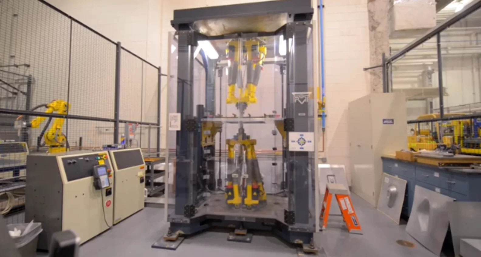 Ford Freeform Fabrication Technology uses an embossing technique similar to 3D printing