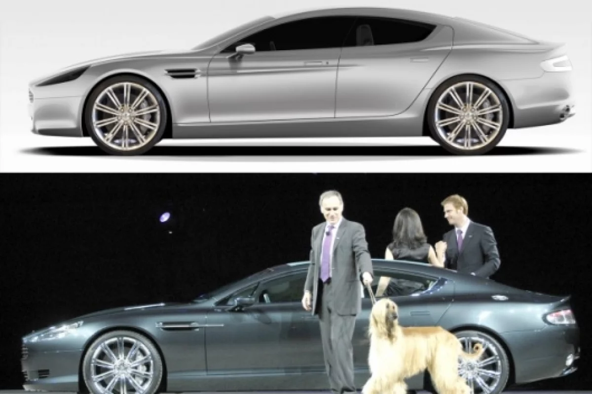Aston Martin Rapide: four-door sports car
