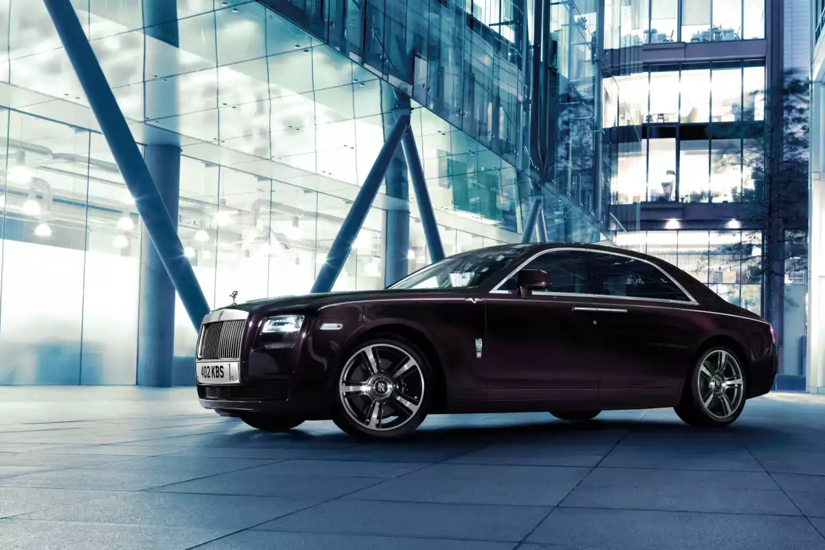 The Rolls-Royce Ghost V-Specification is available as a limited edition