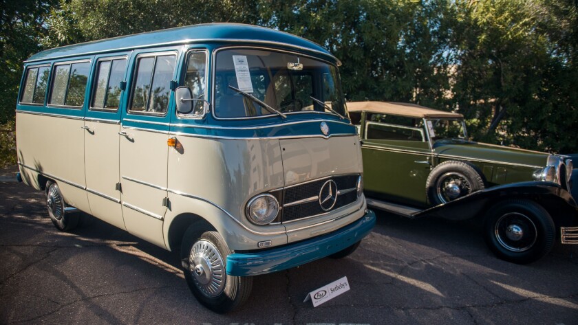 This Mercedes-Benz O 319 bus has been fully restored, while being both extensively and subtly modified into a camper. Its prior owner, an eccentric computer engineer, used his extensive skills to painstakingly restore and upgrade this unique vehicle over a 15-year period. The imagery in RM-Sotheby's image gallery for this lot is worth exploring. The 1959 Mercedes-Benz O 319 sold for $162,400 at RM-Sothebys