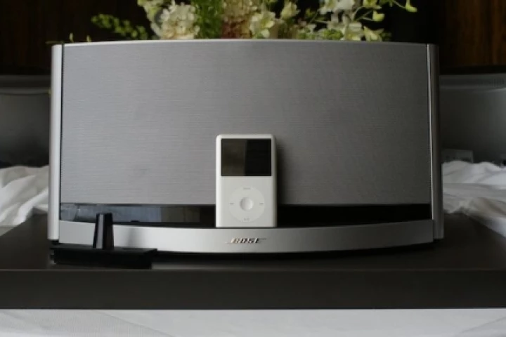 The Bose SoundDock 10 ... big sound from a small package, featuring interchangeable docking and optional Bluetooth connectivity