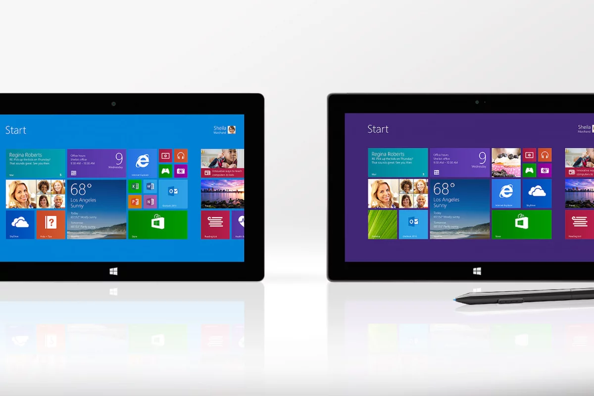 Gizmag compares the features and specs of the Microsoft Surface 2 (left) and Surface Pro 2