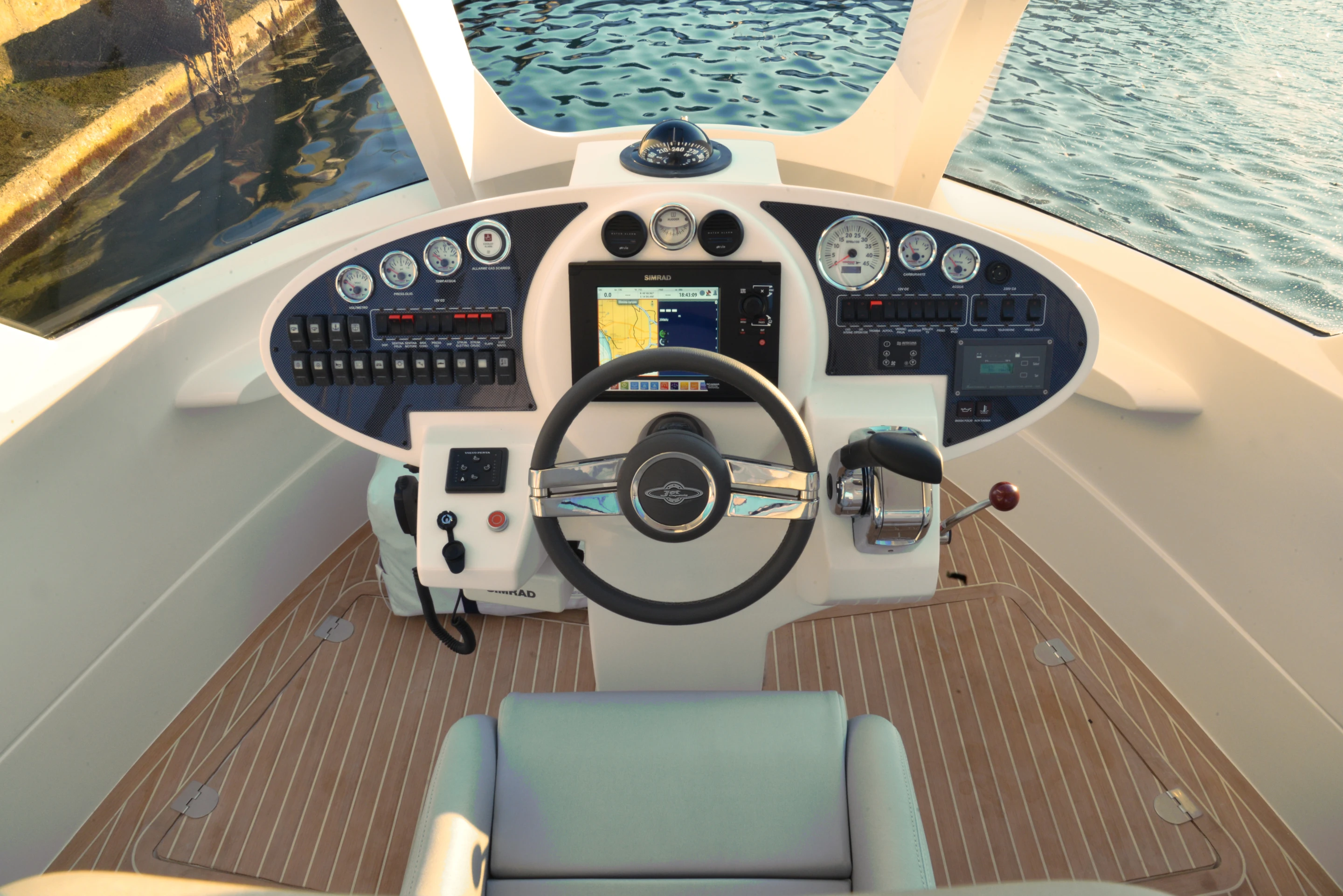 Jet Capsule cockpit is similar to an aircraft
