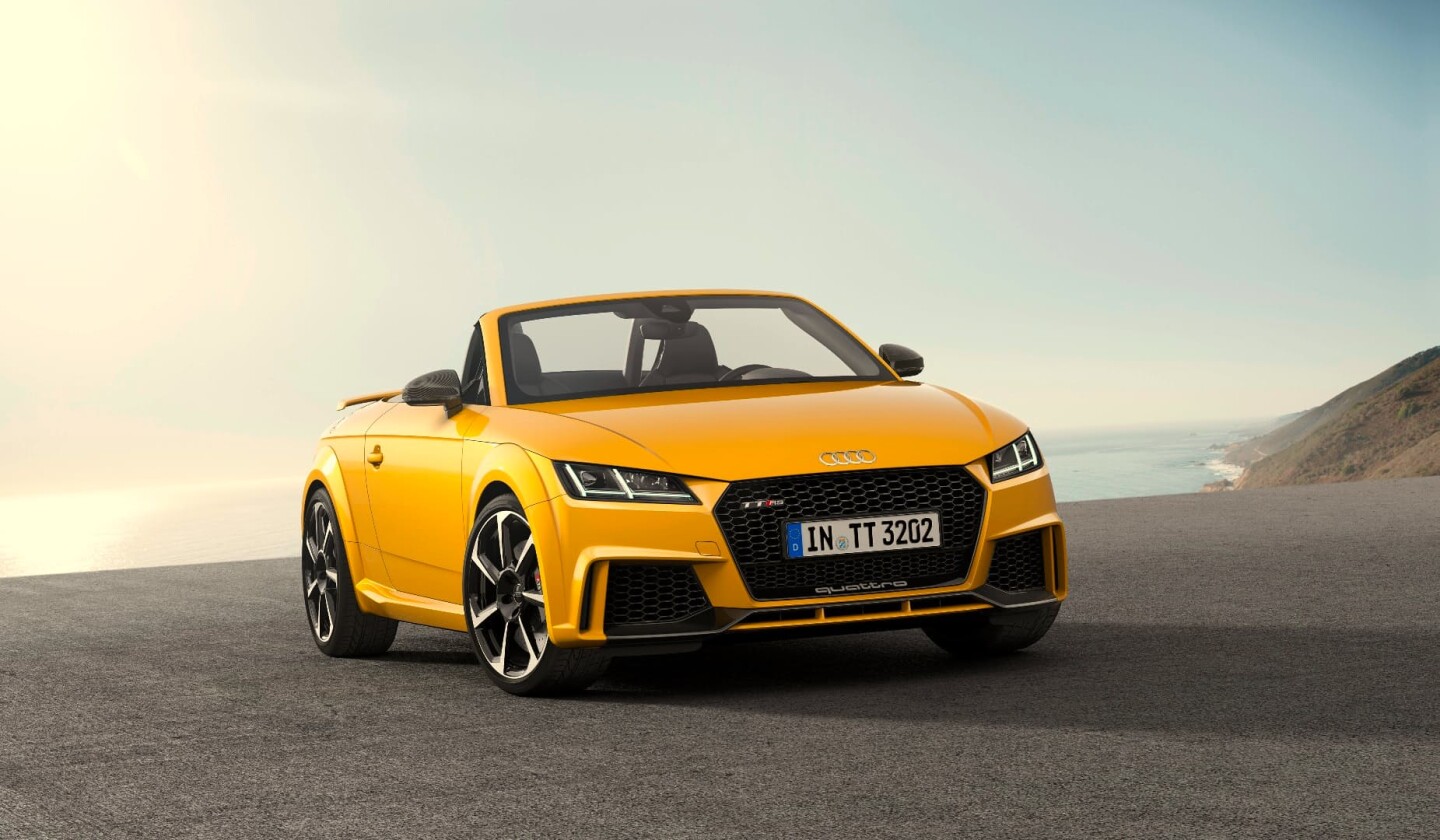 The new Audi TT sticks with a five-cylinder engine for 2017