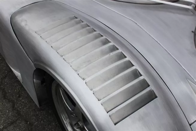 Known as the Sea Lion, this remarkable brushed aluminum and stainless steel amphibious supercar is capable of land speeds of approximately 180 mph (290 km/h) - ample to break the existing land speed record for an amphibious vehicle of 125 mph (201 km/h)